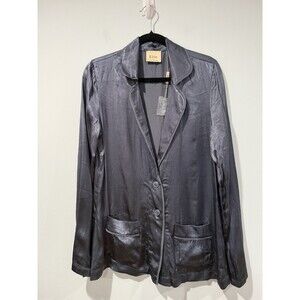 NEW Tahari Blazer Womens Medium Lightweight 2 Button Pockets Career Travel Work